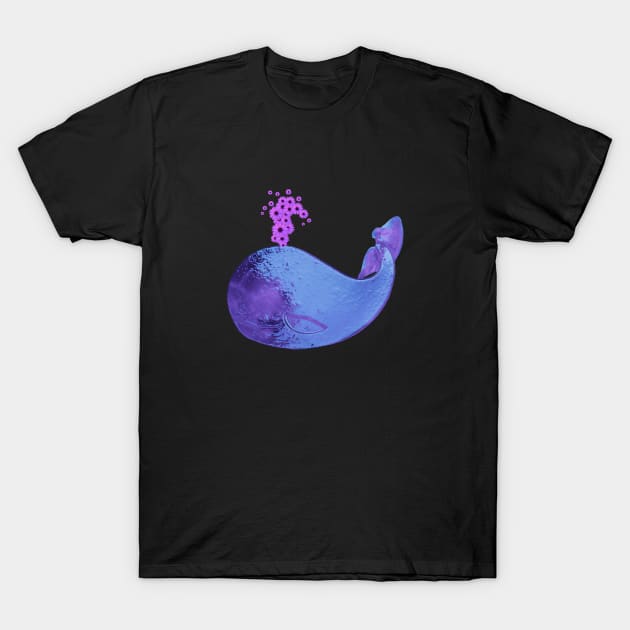 Gelatin whale T-Shirt by Kikabreu